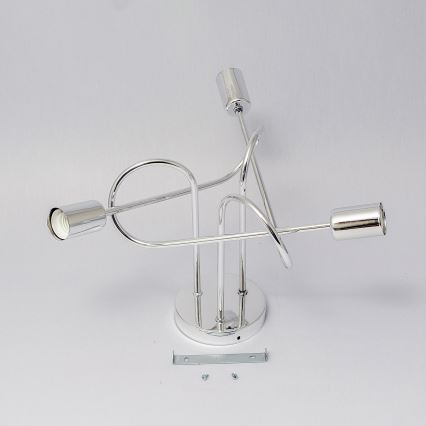 Opbouwkroonluchter OXFORD 3xE27/15W/230V glanzend chroom