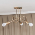 Opbouwkroonluchter OXFORD 3xE27/15W/230V goud