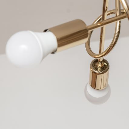 Opbouwkroonluchter OXFORD 3xE27/15W/230V goud