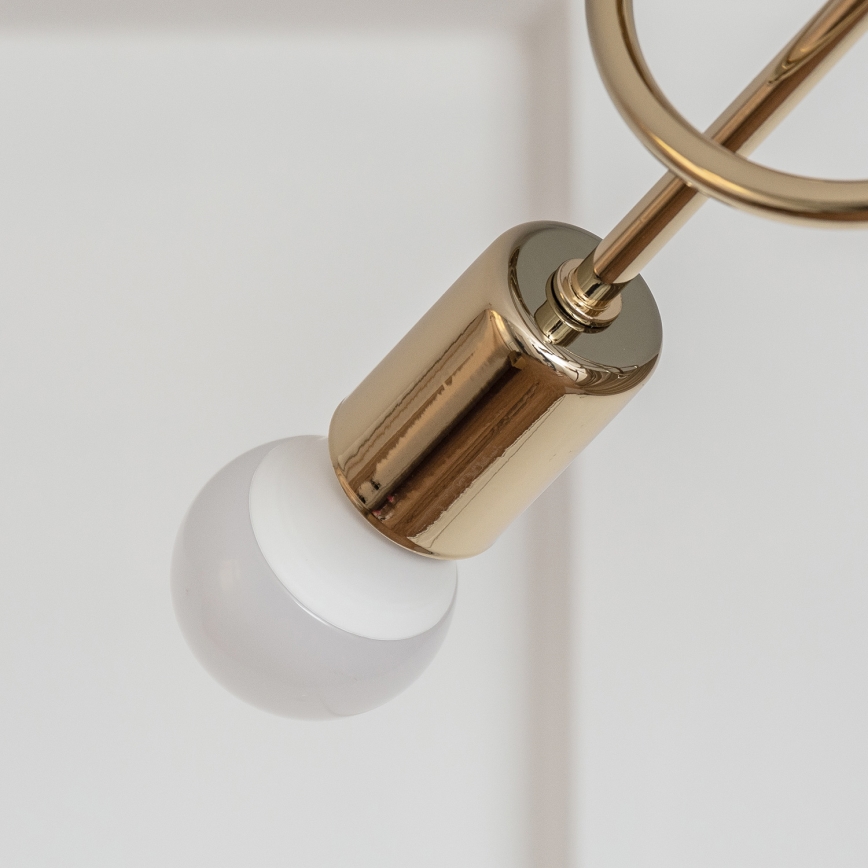 Opbouwkroonluchter OXFORD 3xE27/15W/230V goud