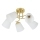Opbouwkroonluchter PAFOS 5xE27/15W/230V goudkleurig
