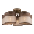 Opbouwlamp ANDREA 5xE27/60W/230V beuk