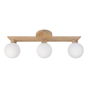 Opbouwlamp ANTONIO 3xG9/5W/230V eik/wit