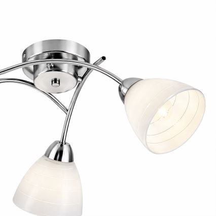 Opbouwlamp CLARA 3xE27/15W/230V glanzend chroom