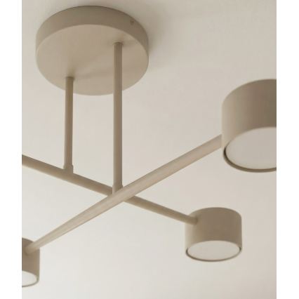 Opbouwlamp HALO 4xGX53/10W/230V beige