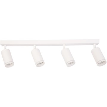 Opbouwspot PIPE 4xGU10/10W/230V wit