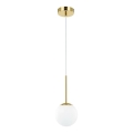 Open Design OR80087 - Suspension pour salle de bains sur câble BAO 1xG9/8W/230V IP44 dorée
