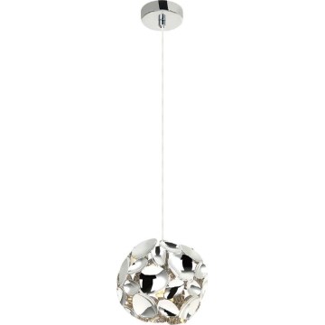 Open Design OR80179 - Suspension à câble CARERA 1xG9/7W/230V Ø 15 cm chrome brillant