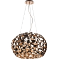 Open Design OR80186 - CARERA hanglamp aan kabel, 6x G9/7W/230V, Ø 55 cm, roségoud