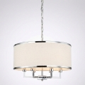 Open Design OR80209 - Lustre suspendu CASA sur chaîne 3xE14/12W/230V crème/chrome brillant