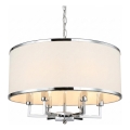 Open Design OR80216 - Suspension à chaîne CASA 6xE14/15W/230V crème/chrome brillant