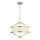 Open Design OR80926 - Suspension sur tige STESSO 4xE27/15W/230V Ø 42 cm laiton/blanc