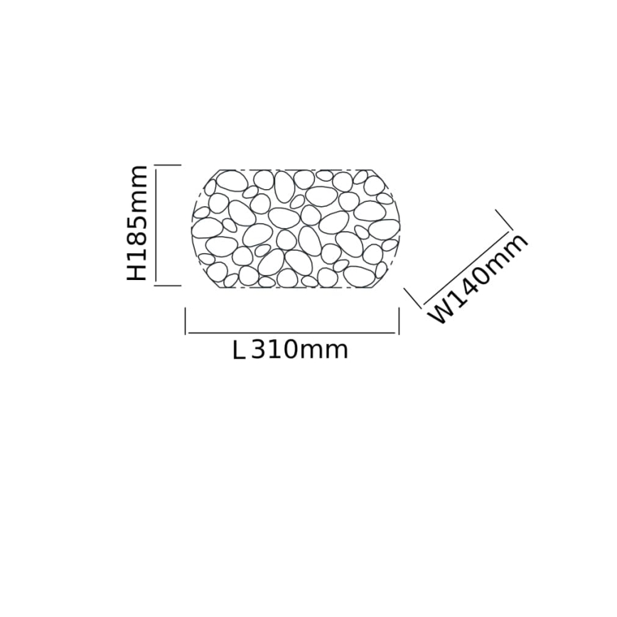Open Design OR81473 - Muurlamp CARERA 1xG9/7W/230V glanzend chroom