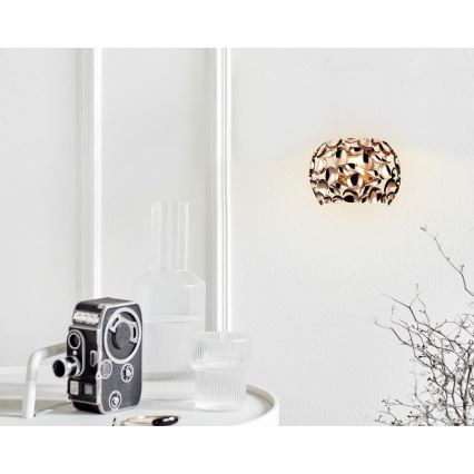 Open Design OR81480 - Muurlamp CARERA 1xG9/7W/230V roségoud