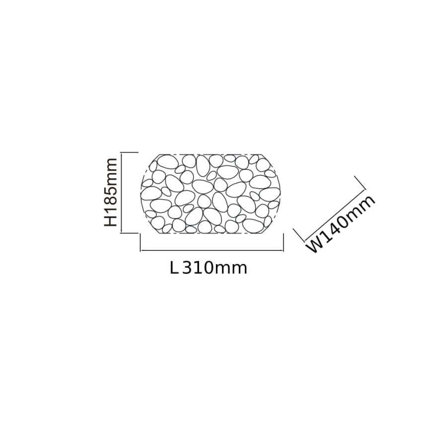 Open Design OR81480 - Muurlamp CARERA 1xG9/7W/230V roségoud