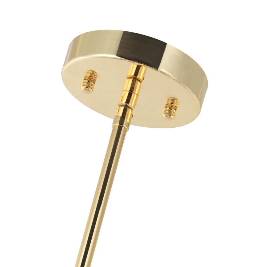 Open Design OR84146 - STANZA kroonluchter op stang 4xE27/15W/230V Ø 55 cm goud/zwart