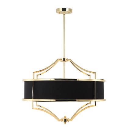 Open Design OR84160 - Pendellamp STESSO met stang 4xE27/15W/230V Ø 55 cm goud/zwart