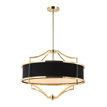 Open Design OR84160 - Pendellamp STESSO met stang 4xE27/15W/230V Ø 55 cm goud/zwart