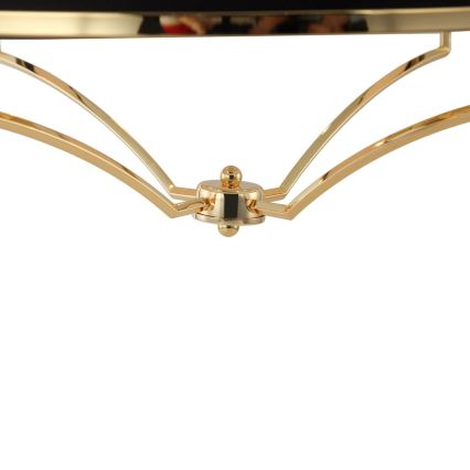 Open Design OR84160 - Pendellamp STESSO met stang 4xE27/15W/230V Ø 55 cm goud/zwart