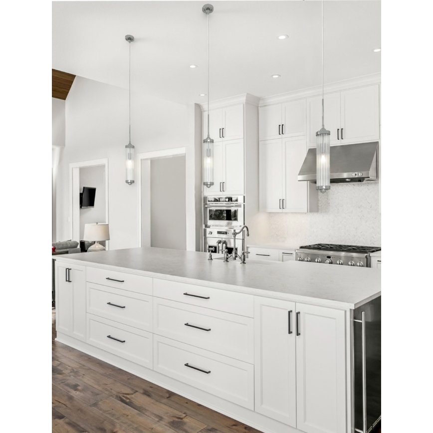 Open Design OR84351 - Hanglamp aan kabel FIATTO 1xE14/12W/230V glanzend chroom