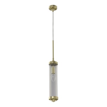 Open Design OR84368 - Hanglamp aan kabel FIATTO 1xE14/12W/230V messing
