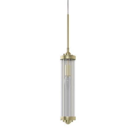 Open Design OR84368 - Hanglamp aan kabel FIATTO 1xE14/12W/230V messing