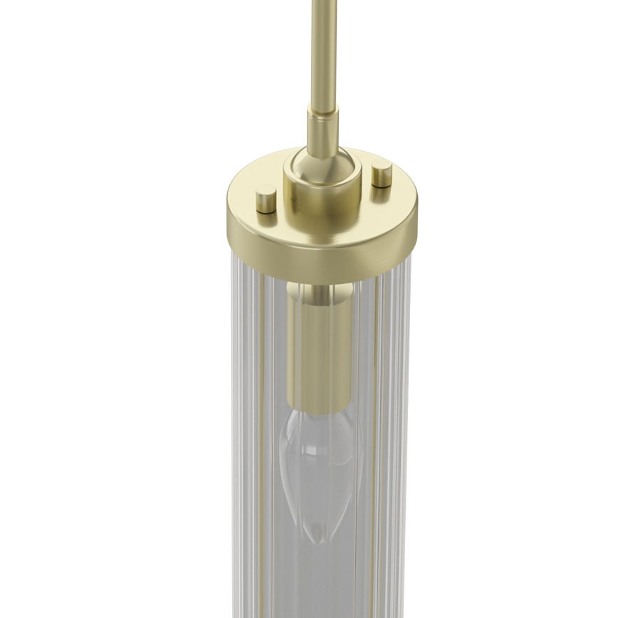 Open Design OR84368 - Suspension FIATTO sur câble 1xE14/12W/230V, finition laiton