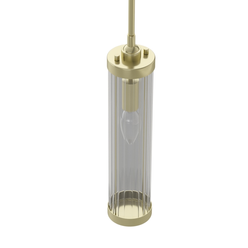 Open Design OR84368 - Suspension FIATTO sur câble 1xE14/12W/230V, finition laiton