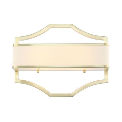 Open Design OR84511 - Applique murale GERDO 2xE14/12W/230V laiton/blanc