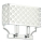 Open Design OR84597 - Applique murale VERNO 2xE14/12W/230V, chrome brillant