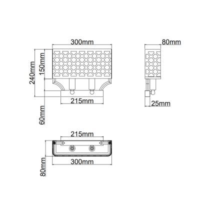 Open Design OR84597 - Wandlamp VERNO 2xE14/12W/230V glanzend chroom