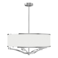 Open Design OR84801 - Kroonluchter met stang GERDO 4xE27/12W/230V glanzend chroom/wit