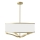 Open Design OR84818 - Suspension sur tige GERDO 4xE27/12W/230V laiton/blanc