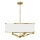Open Design OR84825 - Lustre sur tige GERDO 4xE27/12W/230V doré/blanc