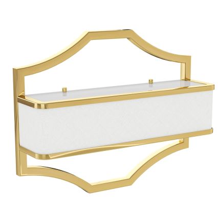 Open Design OR84832 - Wandlamp GERDO 2xE14/12W/230V goud/wit