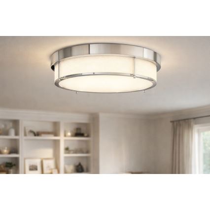 Open Design OR84948 - Plafondlamp ROMI 3x E14/12W/230V Ø 40 cm glanzend chroom