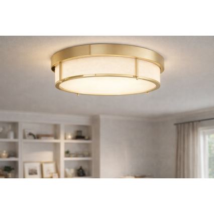 Open Design OR84955 - Plafonnier ROMI 3xE14/12W/230V, Ø 40 cm, laiton
