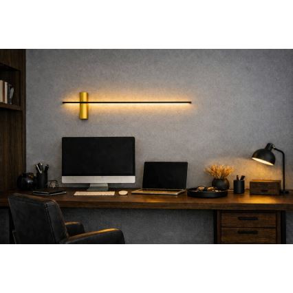 Open Design OR85082 - LED-wandlamp BENE LED/7W/230V 62 cm goudkleurig
