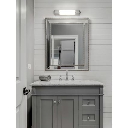 Open Design OR85242 - OMI LED-spiegelverlichting voor badkamer (LED/7W/230V), 30 cm, IP44, glanzend chroom