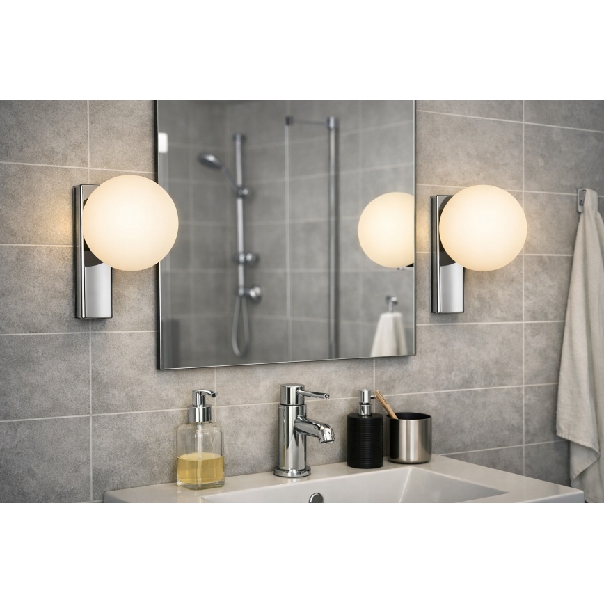 Open Design OR85525 - Badkamerwandlamp BOLETTA 1xG9/8W/230V IP44 glanzend chroom