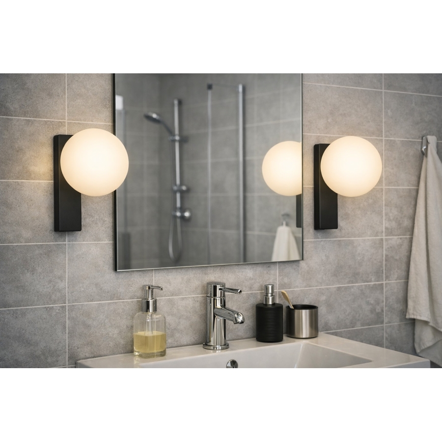Open Design OR85556 - BOLETTA badkamerwandlamp 1xG9/8W/230V IP44 zwart