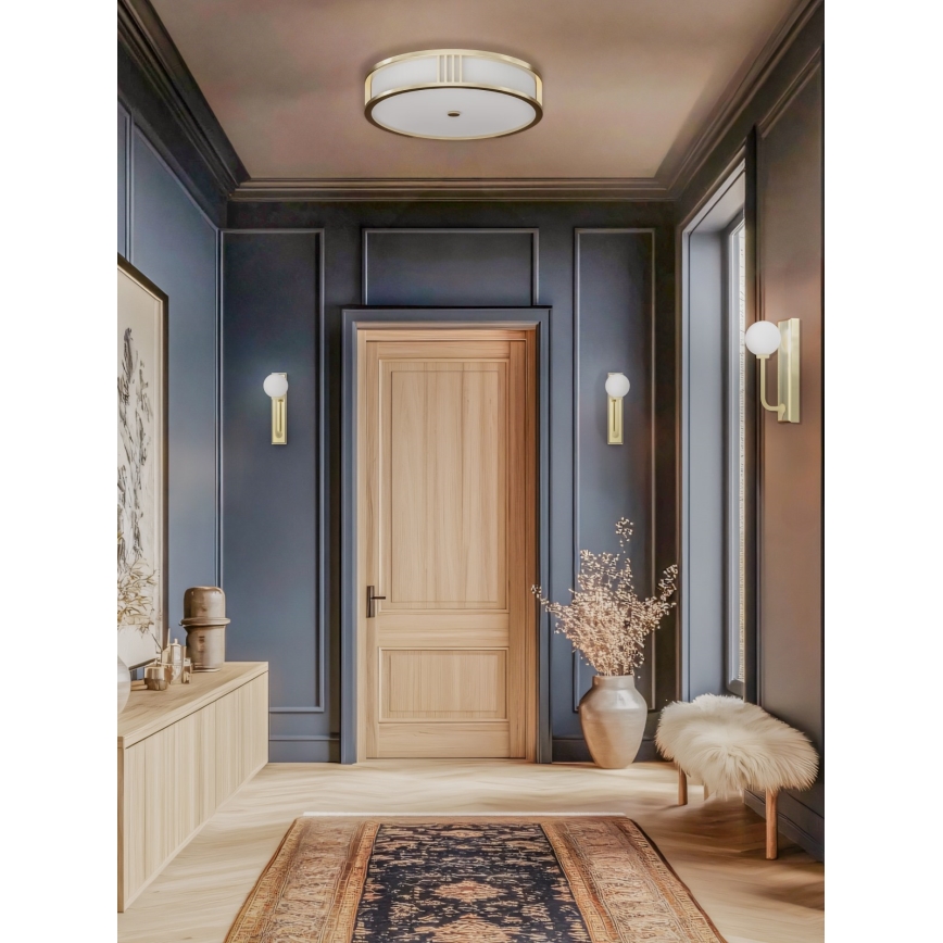 Open Design OR85778 - Plafonnier SANDRO 3xE14/12W/230V Ø 35 cm, finition laiton