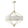 Open Design OR85839 - Lustre sur tige ZUNDO 4xE27/15W/230V laiton/blanc