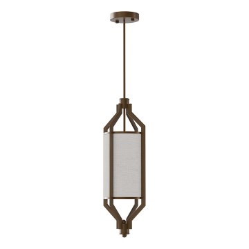 Open Design OR85877 - Hanglamp aan stang ZUNDO 1xE27/15W/230V bruin/beige