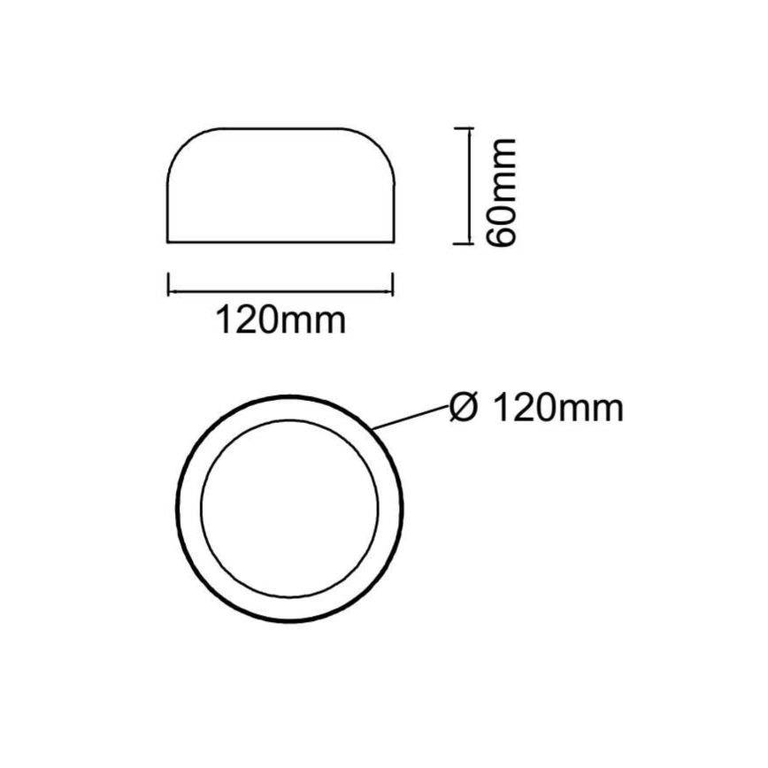 Open Design OR85907 - LED-plafondlamp CEDRONE LED/8W/230V 3000/4500/6500K Ø 12 cm beige