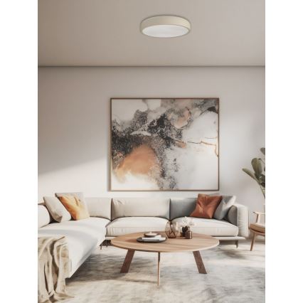 Open Design OR85938 - LED plafondlamp CEDRONE LED/14W/230V 3000/4500/6500K Ø 22 cm beige