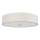 Open Design OR86065 - Plafonnier ZALINDRO 6xE27/15W/230V Ø 74,5 cm blanc/chrome brillant