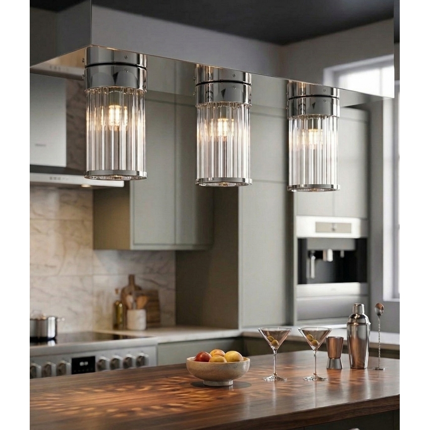 Open Design OR86072 - Plafondspot FIATTO 1xG9/8W/230V glanzend chroom