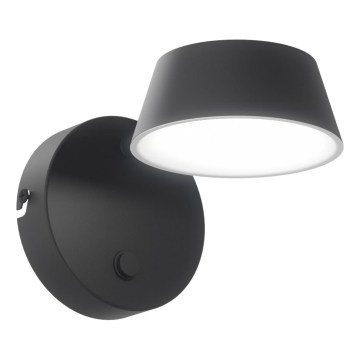 Open Design OR86522 - Applique murale LED TIMO LED/6W/230V 3000/4500/6500K noir