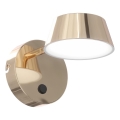 Open Design OR86539 - LED-wandlamp TIMO, 6W/230V, 3000/4500/6500K, messing